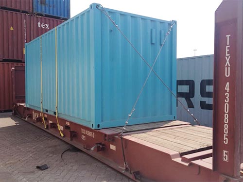 海運(yùn)產(chǎn)品框架箱加固